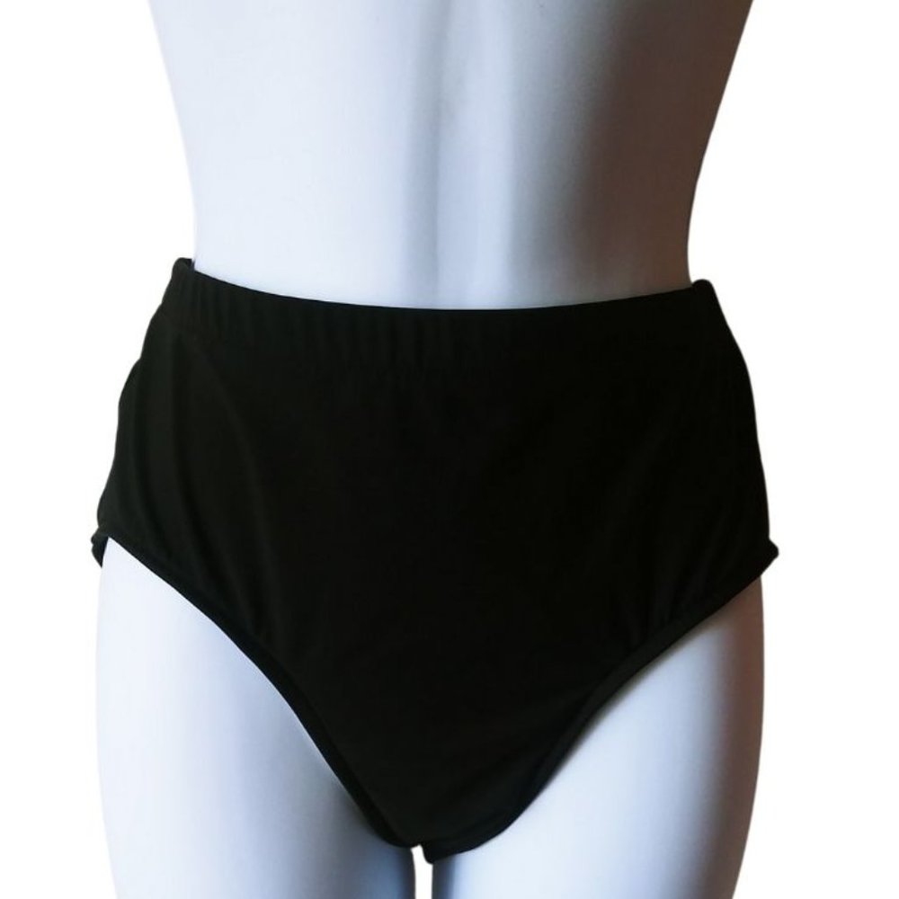 BIKINI SWIMSUIT BOTTOM BLACK
